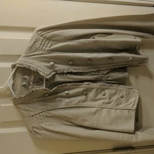 Lightweight khaki jacket